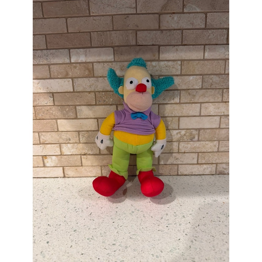 Universal Studios Simpsons‎ Krusty Clown Plush Toy